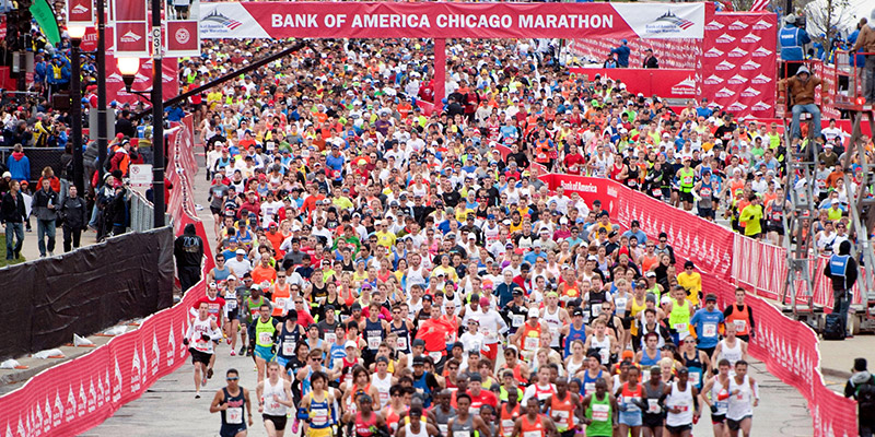 Chicago Marathon 2017: evenimentul la care participă atleți din peste 100 de țări